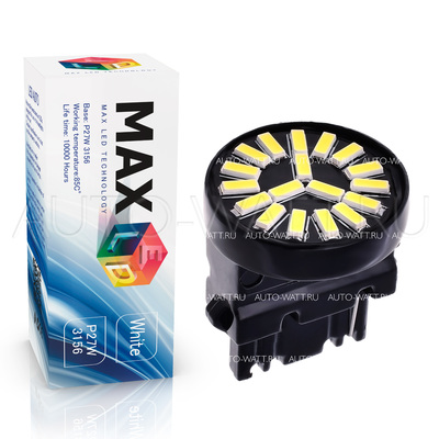 Светодиодная лампа P27W 3156 - Max-7014 3.6Вт
