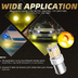 Светодиодная лампа PY21W 1156 – Max-1156 - Max-NEW 36Led Желтая