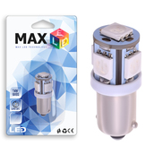 Светодиодная лампа T4W BA9S - 5 SMD5050 1.2Вт Синяя
