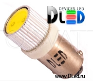 Светодиодная лампа T4W BA9S - HP 1Led 1,5Вт Белая