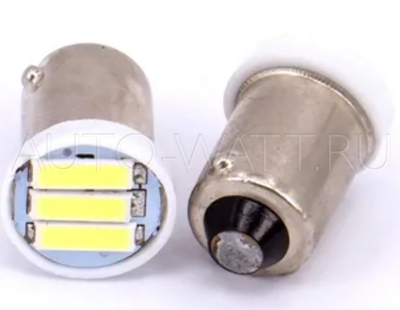 Светодиодная лампа T4W BA9S – Max-7014 1Вт Белая