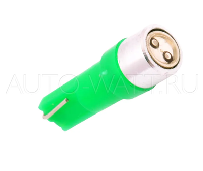 Светодиодная лампа T5 – 1 HP 0.5Вт Зелёная