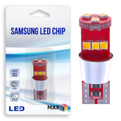 Светодиодная лампа W16W T15 – Max-Samsung 9Led 9Вт Белая