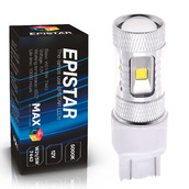 Светодиодная лампа W21/5W 7443 - 6 Epistar Линза 30Вт