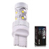 Светодиодная лампа W21/5W 7443 - 10 CREE Линза 50Вт