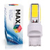 Светодиодная лампа W21W 7440 - Max-COB 4Led 8Вт Белая