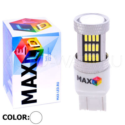 Светодиодная лампа W21W 7440 - Max-Visiko 54 Led 11Вт