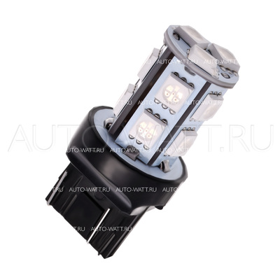 Светодиодная лампа W21W 7440 - 13 SMD5050 3.12Вт Жёлтая