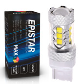 Светодиодная лампа W21W 7440 - 16 Epistar Линза 80Вт