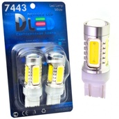 Светодиодная лампа W21W 7440 - 5 High-Power 7.5Вт Белая
