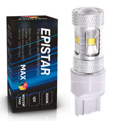 Светодиодная лампа W21W 7440 - 6 Epistar Линза 30Вт