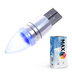 Светодиодная лампа W5W T10 – Max-Cristal Conus 3Вт Синяя