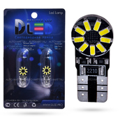 Светодиодная лампа W5W T10 – 18 SMD4014 3.6Вт + Обманка