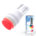 Светодиодная лампа W5W T10 – Max-Ceramic COB 2Вт Красная