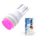 Светодиодная лампа W5W T10 – Max-Ceramic COB 2Вт Розовая