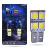 Светодиодная лампа W5W T10 – 4 SMD5050 0.96Вт Белая