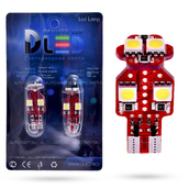 Светодиодная лампа W16W T15 – 6 SMD5050 red PCB Can-Bus 1.44Вт Белая