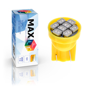 Светодиодная лампа WY5W T10 – Max-Lendigo 8Led 0.8Вт Жёлтая
