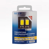 Светодиодная лампа W5W T10 – COB 4500K 3W