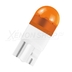 Светодиодная лампа W5W T10 – OSRAM LED Premium Amber 1W 1500K Белая