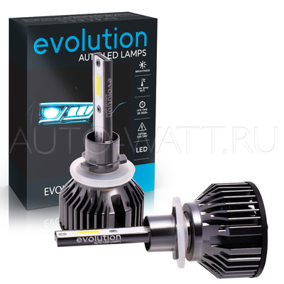 Светодиодные автолампы H27 881 - Evolution 40W (2шт)