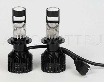 Светодиодные автолампы H7 - Evolution с мини линзами 40W (2шт)
